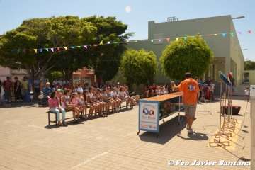 Espectáculo de aves exóticas de Paco Pluma en El Caracol (Foto Francisco Javier Santana)